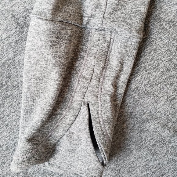 Athleta Uptempo Hoodie Sweatshirt Yoga Top In Metropolis Grey - Picture 10 of 13